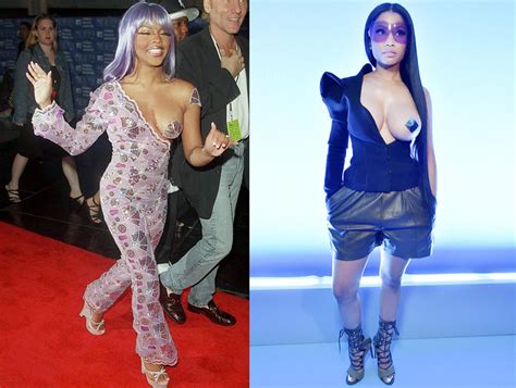 Nicki minaj is starting to make nip slips her signature. Nicki Minaj Paris Fashion Week Show Nip-Slip Style at ...