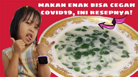 Tambahkan tepung sedikit demi sedikit dan masukkan juga air hangat hingga adonan cukup kental. Cara membuat sayur enak daun kelor - YouTube