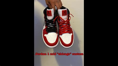 Maybe you would like to learn more about one of these? Jordan 1 mid "Chicago" custom - YouTube