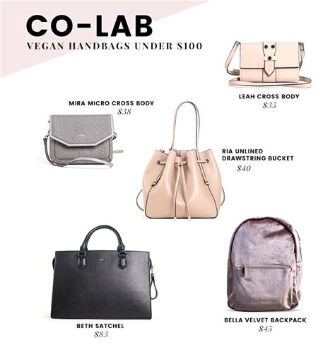 The world of fashion is changing, as more and more brands look to more sustainable ways of producing their garments, including which materials and fabrics they use. Affordable Vegan Handbags Brands - Under $100