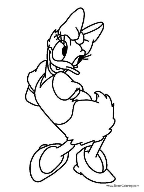 You can print or color them online at getdrawings.com for absolutely free. Donald Duck Coloring Pages Daisy Duck - Free Printable ...