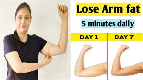 Since one pound of fat equals 3,500 calories, set a target. Lose Arm fat in 1 week ll Get slim arms ll Beginners ...