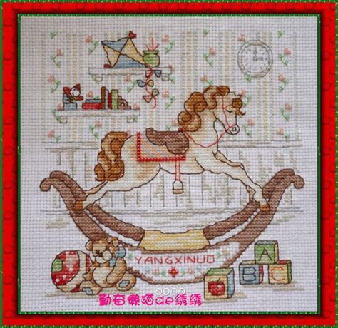 Baby cross stitch rocking horse patterns. #5 - Rocking Horse - natalytretyak | Cross stitch horse ...