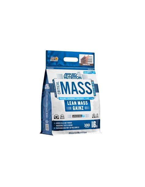 Applied nutrition critical mass™ is quite simply the uk's favourite and trusted mass gain supplement. CRITICAL MASS APPLIED NUTRITION