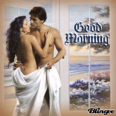 Embrace and kiss a couple in love on a spring morning in nature. Idées fantastiques Bed Blingee Gif Kiss Romantic Good ...