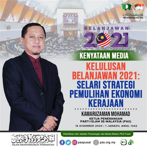 Belanjawan kepada penglibatan pengurus dalam proses. Kelulusan Belanjawan 2021: Selari Strategi Pemulihan ...