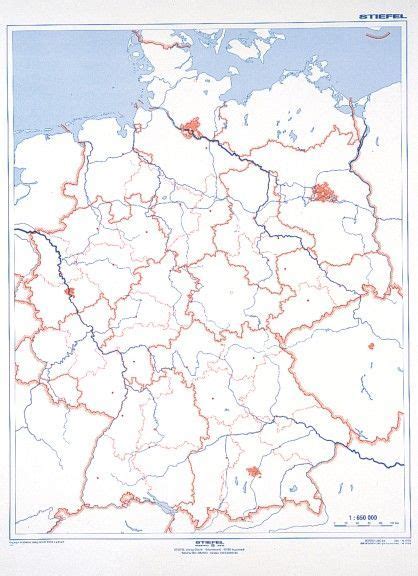 Nagy magyarország vaktérkép / terkepek magyarorszag teljes teruleterol : Németország, politikai + vaktérkép DUO (német) -115*160 cm ...