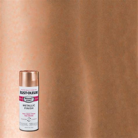 Start date may 22, 2012. Rust-Oleum Stops Rust 11 oz. Bright Coat Metallic Copper ...