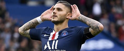 Mauro icardi is a forward who has appeared in 20 matches this season in ligue 1, playing a total of 1074 minutes.mauro icardi scores an average of 0.59 goals for every 90 minutes that the player is on the pitch. Le Real Madrid aurait refusé Mauro Icardi (PSG) à cause de ...
