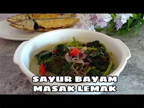 Che nom sangat beruntung kerana ada seorang follower yang ikhlas. Resepi Bayam Merah Masak Lemak - Santapan Senjaku