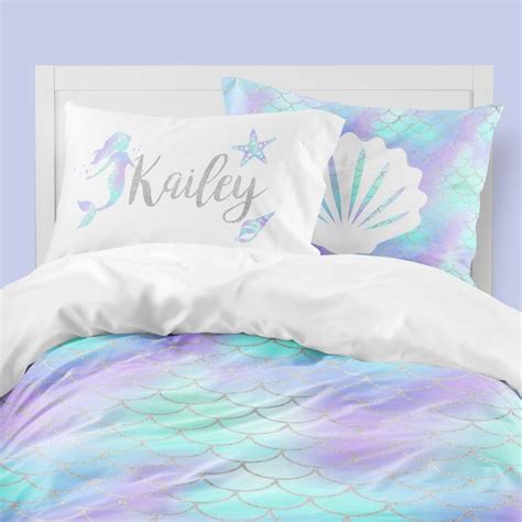 You may found one other the little mermaid bedding full comforter set better design ideas. Mermaid Twin Bedding, Toddler Comforter, Duvet, Mermaid ...