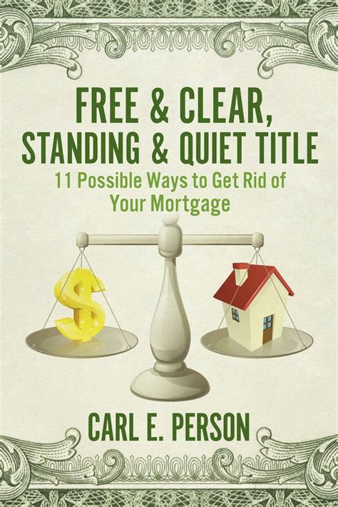 Mar 05, 2019 · a quiet title action is a special legal proceeding to determine rightful, legal property ownership. Free & Clear, Standing & Quiet Title by Carl E. Person - Book - Read Online