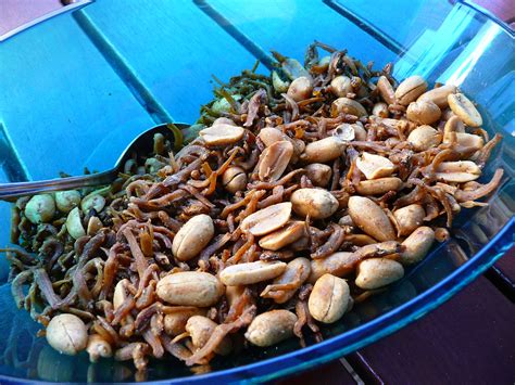 Contextual translation of ikan bilis into english. Ikan bilis with peanuts | Family dinner, 23/03/2008. | Flickr