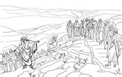 After his resurrection and ascension, jesus sent the disciples out jesus had many disciples. Jesus Calls the First Disciples coloring page | Free ...