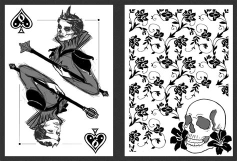 Ace of spades queen of spades jack of spades king of spades. Queen of Spades Playing Card Design by Vesperius on DeviantArt