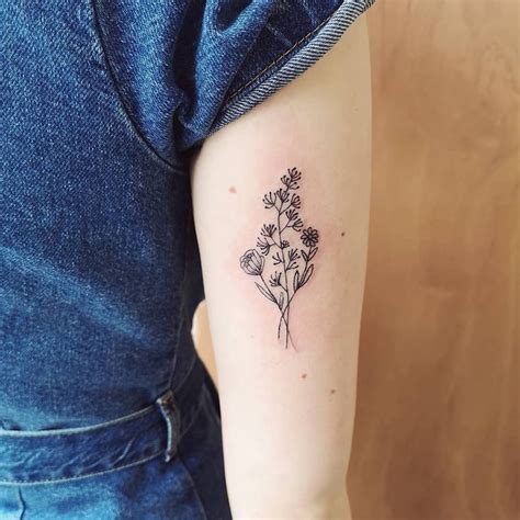 See more ideas about wildflower tattoo, flower tattoos, body art tattoos. Pin on tattoo