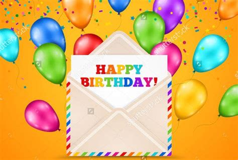 Let them know how much you care with birthday ecards and wishes from blue mountain. 9+ Email Birthday Cards - Free Sample, Example, Format ...