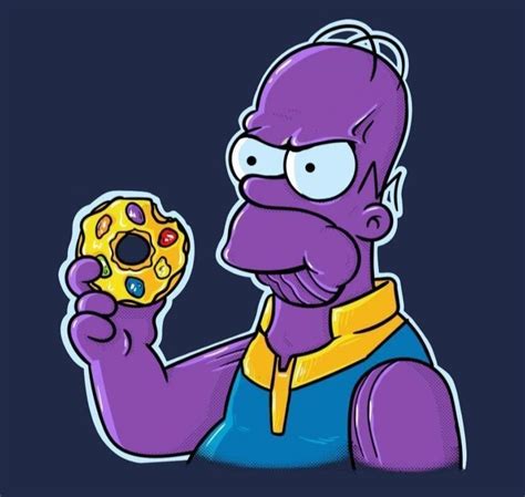 A série é uma paródia satírica do estilo de vida da classe média dos estados unidos, simbolizada pela família protagonista. Thanos! | Desenho dos simpsons, Desenhos psicodélicos ...