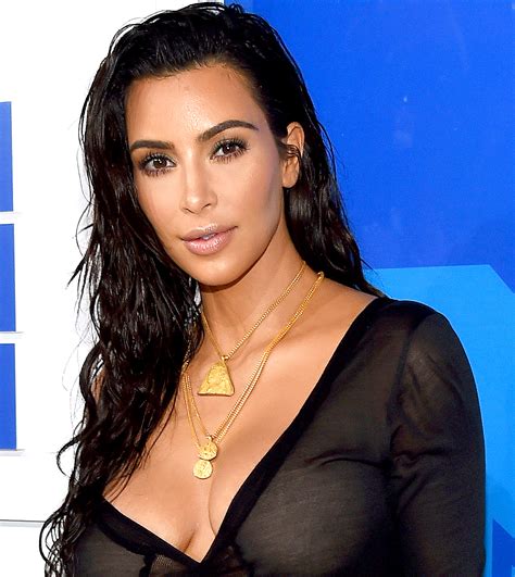 Kim kardashian's hair has gone through a lot, but from her natural brunette to bleach blonde to kim kardashian revealed she had made a big change in her home when she gave fans a tour of her. Kim Kardashian Says She's Now 'Getting Psoriasis' on Her Face