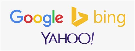 On may 6, 2010, the google logo just got slightly redesigned, changing its o color from yellow to orange and removing the drop shadow which in contrast to yahoo's home page, which has been bulking up over the years, google tends to keep things simple. Google Yahoo Bing Png Noe Bortolussi - Google Yahoo Bing ...