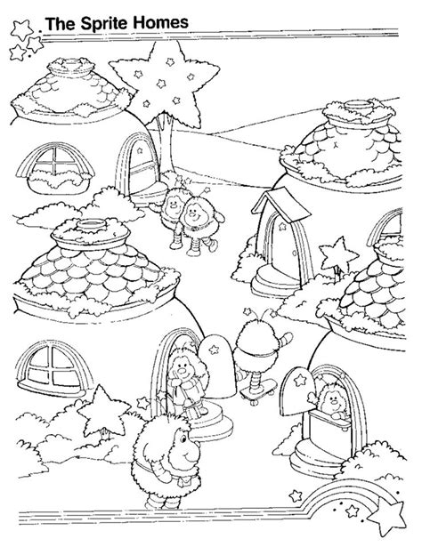 Play and learn go hand in hand. Pin by bird with a fish. on Rainbow Brite | Rainbow brite, Rainbow unicorn, Coloring pages