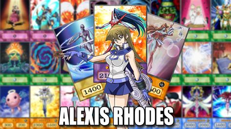 Tag force video game series. Alexis Rhodes Anime Deck 4Kids Style - YouTube