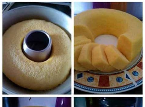 Tak hanya kue kering, sajian kue basah sebenarnya juga . Resep Bolu Panggang Takaran Gelas / Cara membuat kue bolu ...