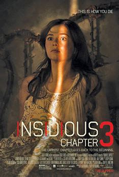 Chapter 3 isn't as terrifying as the original, although it boasts surprising thematic depth and is enlivened by another fine performance from lin shaye. Movie Review: "Insidious: Chapter 3" | Angelus News