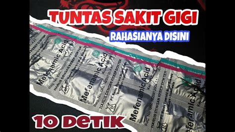 Mengenahi obat racikan sakit gigi ini ada macam macam, oleh sebab itu cobalah untuk memberi informasi pada toko obat supaya bisa memberikan obat yang tepat. OBAT SAKIT GIGI AKURAT - YouTube