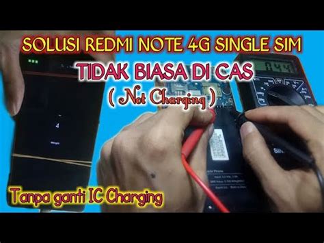 Hai agan sekalian permisi saya mau bertanya apakah ada cara mengatasi baterai 0% available plugged in charging ? SOLUSI MENGATASI REDMI NOTE 4G SINGLE SIM NOT CHARGING ...