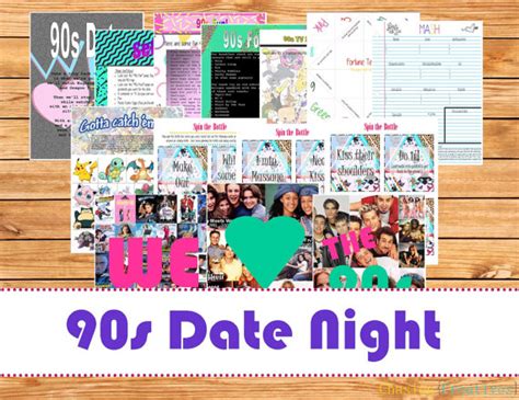 Doris had no desire, in fact was openly hostile to the idea of doing a tv show. 90's Date Night Printable Instant Download | Etsy | Date ...