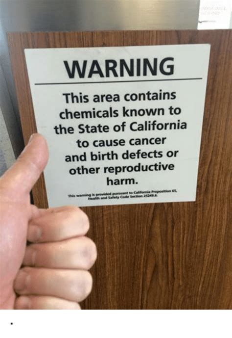 Monsanto is suing california over a warning set to be applied to its flagship pesticide, roundup. WARNING This Area Contains Chemicals Known to the State of ...