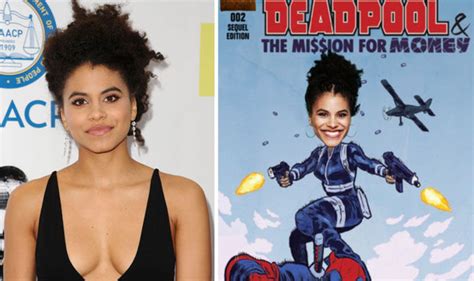 Domino—in the sequel to deadpool. Deadpool 2 Domino star Zazie Beetz revealed by Ryan ...