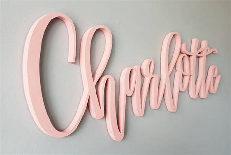 Consider choosing wall lights with adjustable or swing arms, so you and your partner can adjust the lights to your preference for reading in bed. All Wood Personalized Name Sign Nursery Above Bed Crib ...