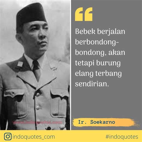Pendidikan perlu diperjuangkan karena dengan. 30+ Quotes Ir. Soekarno Untuk Update Status WA/Whastaapp ...