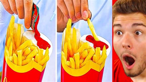 10 KRASSE FAST FOOD LIFE HACKS! (Einfach & du wirst ...