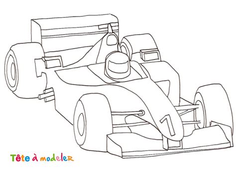 Kan er nu echt niet meer van genieten. dessin à imprimer: Dessin A Imprimer Formule 1