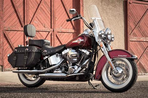 The flstc heritage softail classic that came out in 1988 did more than borrow suggestions from a certain era; Harley-Davidson 2017 Heritage Softail Classic Review ...