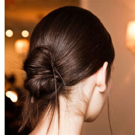 Bring other side of hair into a pony tail and twist it up. Four Fab Updos BridalGuide