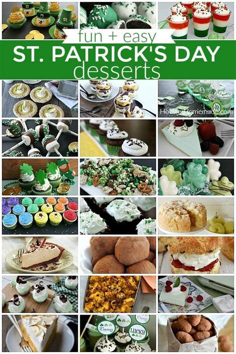 Try them to have the perfect ending to your christmas meal! St. Patrick's Day Desserts | Traditional Irish Desserts ...