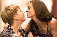 lesbian kissing girls girl stock outdoors