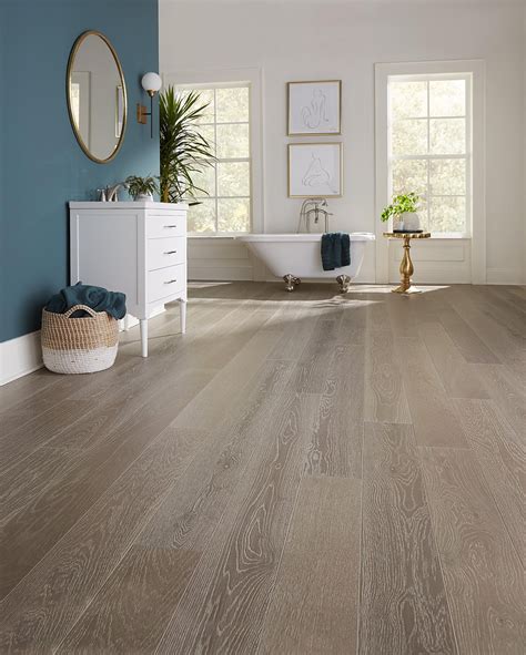 Torino White Oak Wire Brushed Water-Resistant Engineered ...