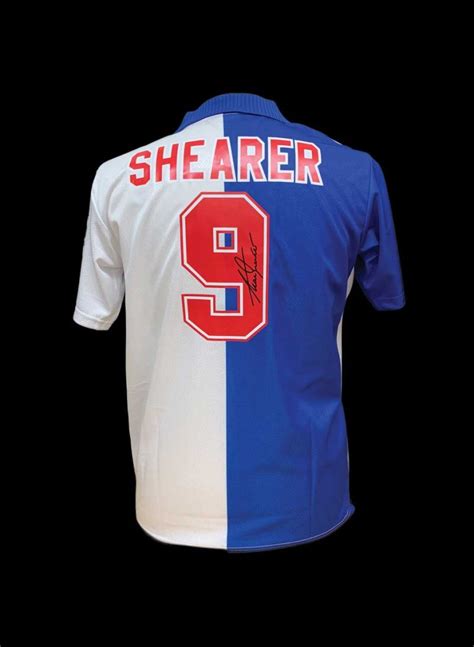 Alan shearer ретвитнул(а) gary lineker. Alan Shearer signed Blackburn Rovers 1994/95 shirt. - All ...