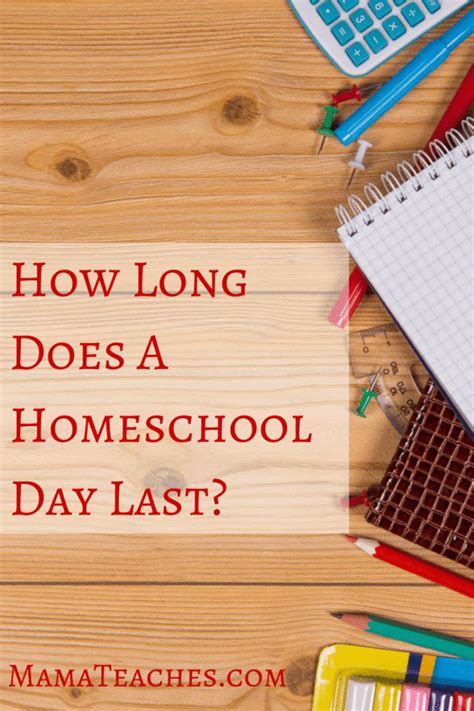 We did not find results for: How Long Does a Homeschool Day Last? - Mama Teaches