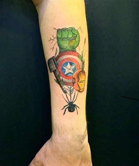 Which is the best spider tattoo to get? Marvel | Spiderman tattoo, Hulk tattoo, Marvel tattoos