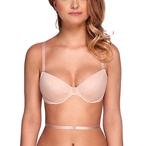 Forme incurvée sans couture, ligne ergonomique sous le câblage pour un meilleur ajustement. Robe dos nu soutien gorge et soutien-gorge autocollant ...