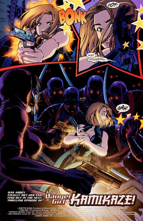 Limited edition alien vampire buster decals from the movie!! Danger Girl Kamikaze Issue 1 | Viewcomic reading comics ...