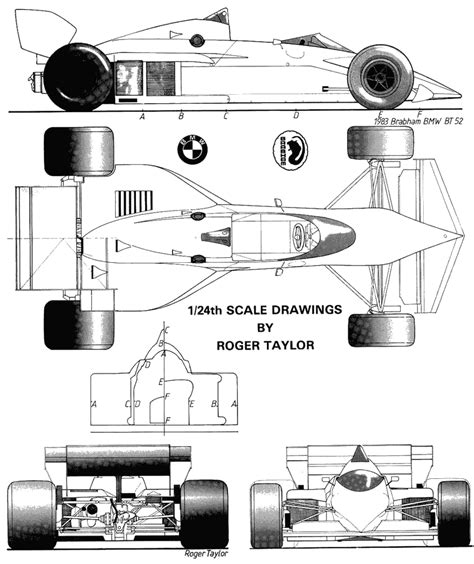Find & download free graphic resources for formula 1 car. brabham-bt52-f1-2.gif (840×1000) | Blueprints, Bmw, Car ...