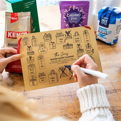 How to make a wedding advent calendar! Personalised Reverse Christmas Advent Calendar Reusable By Ellie Ellie | notonthehighstreet.com