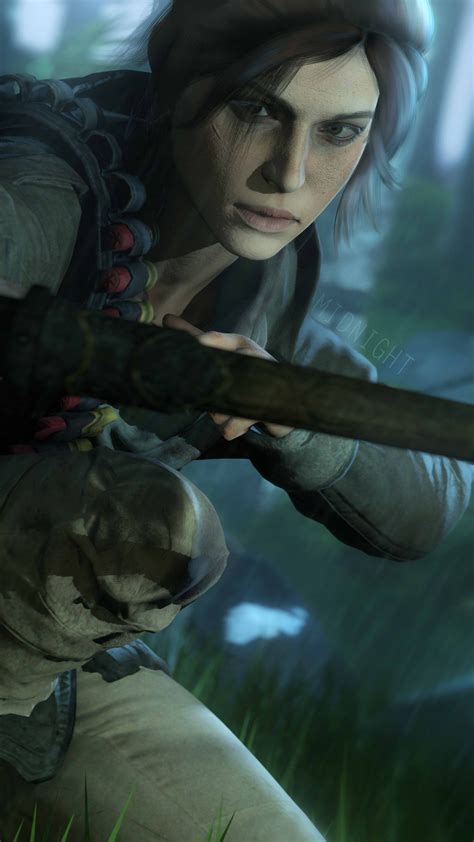 1440x2560 5k Lara Croft Tomb Raider Art Samsung Galaxy S6,S7 ,Google ...